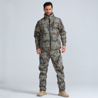 Chief Shark Fin Trench Coat
