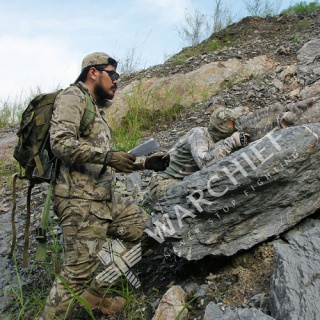 Chief’s striped all over smock