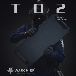 Chief T02 Tactical Hand Shield Folding Table